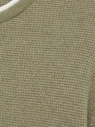 Pull&Bear Pullover  khaki / hvid