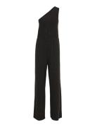 Vero Moda Tall Jumpsuit 'KANVA'  sølvgrå / sort