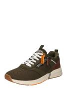 Dockers by Gerli Sneaker low  brun / oliven / orange / hvid