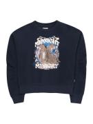 GARCIA Sweatshirt  camel / mørkeblå / sort / hvid