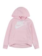 Nike Sportswear Sweatshirt 'CLUB FLEECE'  pastelpink / hvid
