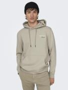 Only & Sons Sweatshirt  beige