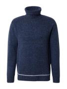 INDICODE JEANS Pullover 'Gainson'  navy / hvid