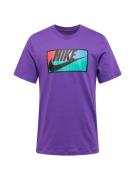 Nike Sportswear Bluser & t-shirts 'CLUB'  mint / lilla / orangerød / sort