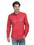 KOROSHI Skjorte  blandingsfarvet / rød