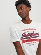 JACK & JONES Bluser & t-shirts  navy / rød / hvid