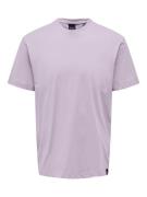 Only & Sons Bluser & t-shirts 'MAX'  lysviolet