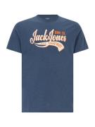 Jack & Jones Plus Bluser & t-shirts  navy / orange / hvid