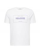 Zadig & Voltaire Bluser & t-shirts 'BLASON GUM'  lilla / hvid