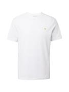 FARAH Bluser & t-shirts 'DANNY'  gylden gul / hvid