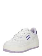Tommy Jeans Sneaker low 'Retro Basket Ess'  violetblå / lavendel / hvid