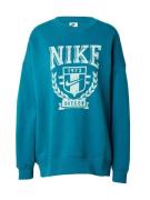 Nike Sportswear Sweatshirt  petroleum / hvid