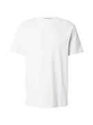 ARMEDANGELS Bluser & t-shirts 'MAARKOS PATCH'  grå / hvid