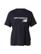 new balance Shirts  sort / hvid