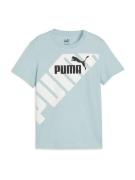 PUMA Shirts 'Power'  lyseblå / sort / hvid