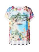 PRINCESS GOES HOLLYWOOD Shirts 'Hawaii'  blå / aqua / pink / hvid