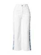 florence by mills exclusive for ABOUT YOU Jeans 'Flourish'  blue denim / mørkeblå / white denim