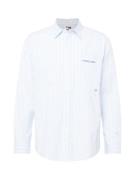 Tommy Jeans Skjorte 'Classics'  lyseblå / hvid