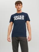 JACK & JONES Bluser & t-shirts  navy / hvid