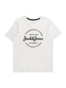 Jack & Jones Junior Shirts 'FOREST'  sort / hvid
