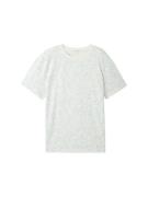 TOM TAILOR Shirts  lyseblå / offwhite