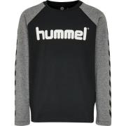 Hummel Funktionsskjorte 'BOYS'  grå-meleret / sort / hvid