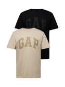GAP Bluser & t-shirts  beige / mørkebeige / mørkegrå / sort