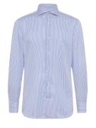 Boggi Milano Forretningsskjorte  blå / hvid