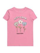 KIDS ONLY Bluser & t-shirts 'BONE'  lyseblå / pitaya / sort / hvid