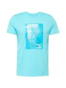 WESTMARK LONDON Bluser & t-shirts 'Roam'  azur / aqua / sort / hvid