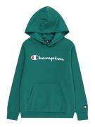 Champion Authentic Athletic Apparel Sweatshirt 'Legacy Icons'  smaragd / rød / hvid