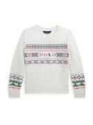 Polo Ralph Lauren Sweatshirt  blandingsfarvet / hvid