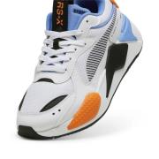 PUMA Sneakers 'RS-X'  lyseblå / mørkeorange / sort / hvid