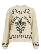 OBJECT Pullover 'Chio'  beige / sort