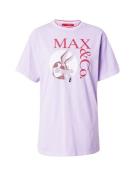 MAX&Co. Shirts 'IZZY'  brun / lilla / rød / sort