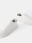 Bershka Sneaker low  sort / hvid