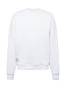 ALPHA INDUSTRIES Sweatshirt  sort / hvid