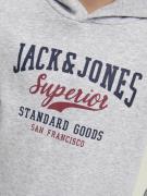 Jack & Jones Junior Sweatshirt  mørkeblå / grå-meleret / vinrød