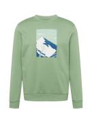 WESTMARK LONDON Sweatshirt  blå / pastelgrøn / hvid
