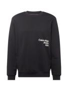 Calvin Klein Jeans Sweatshirt  grå / sort / hvid