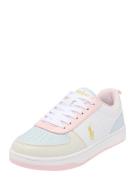 Polo Ralph Lauren Sneakers 'POLO COURT II'  lysegul / mint / lyserød / hvid