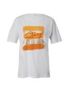 Key Largo Shirts 'BRUSH'  guld / orange / rustrød / hvid