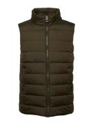 INDICODE JEANS Vest 'Gibbs'  lysegrå / oliven