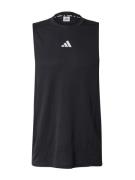 ADIDAS PERFORMANCE Funktionsskjorte 'Designed for Training'  sort / hvid