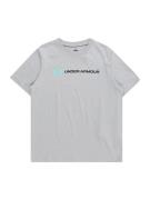 UNDER ARMOUR Funktionsskjorte  aqua / grå / sort