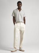 Pepe Jeans Skjorte 'PIPPER'  mørkebeige / sort / hvid
