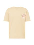 Tommy Jeans Bluser & t-shirts  beige / navy / rød / hvid