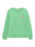 KIDS ONLY Sweatshirt  lysegrøn / lys pink