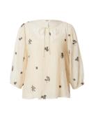 OBJECT Bluse 'ALFRA'  creme / sort