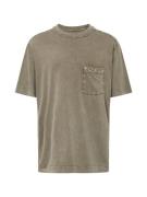 Abercrombie & Fitch Bluser & t-shirts  lysebeige / dueblå / khaki